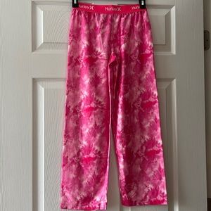 Hurley Girls Tie Dye Fleece Pajama Pants